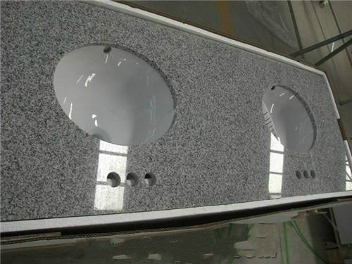 Natural G603 Grey Granite Stone for Sink Bathroom Vanity Desk Table Tops