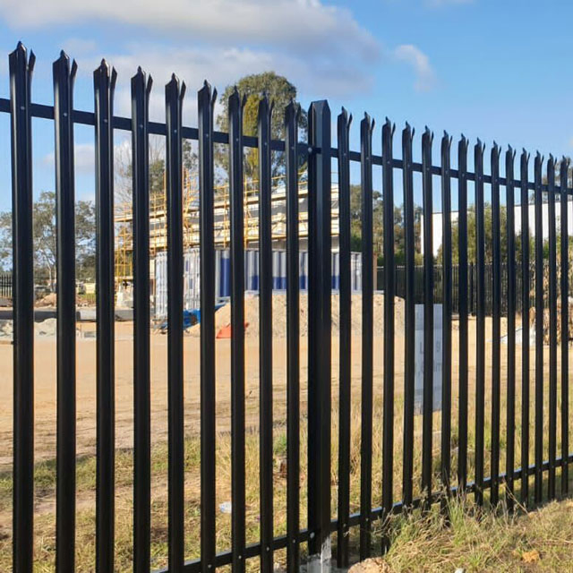 Factory Wholesale Galvanized Steel High Security Palisade Barrier