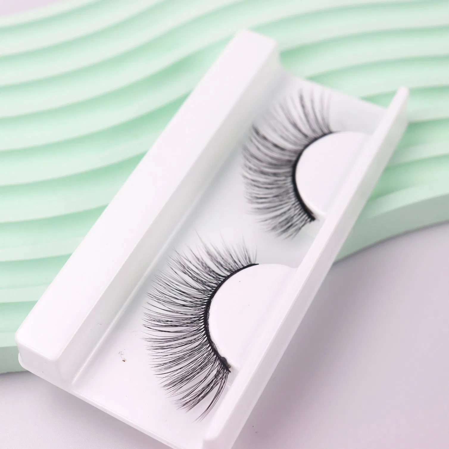 Faux Mink Lashes 3D Thick Volume D Curl Wispy Eyelashes