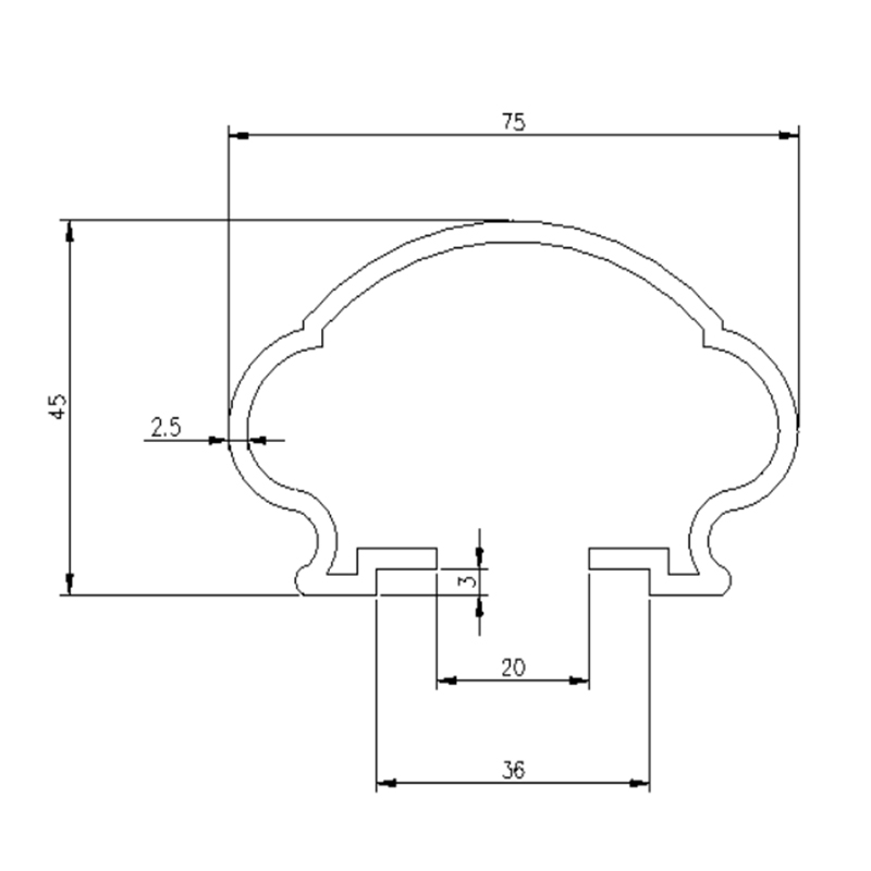 Chinese Supplier Different Model of Luxury Brass Copper Stair Handrail