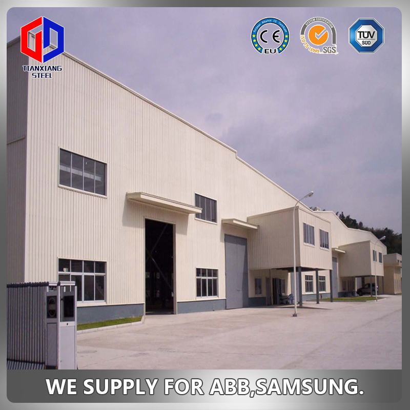 High Quality Metal Fabrication Warehouse Light Office Building Prefab Solid Durable Steel Structure