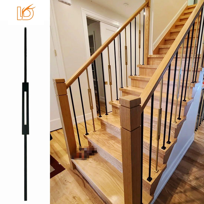 Small Rectangle Iron Stair Balusters Balustrade Railing