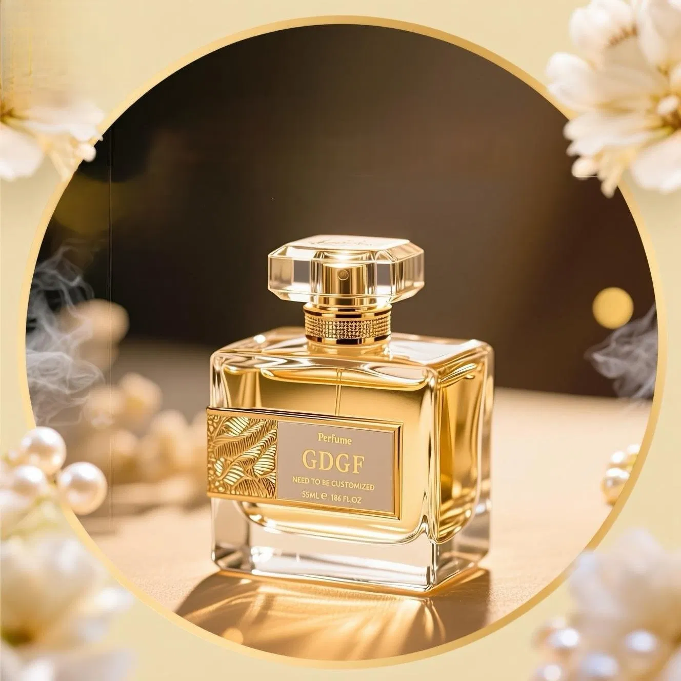 2025 Best Selling Brand Arabic Design Custom Perfume Packaging Women's Perfume