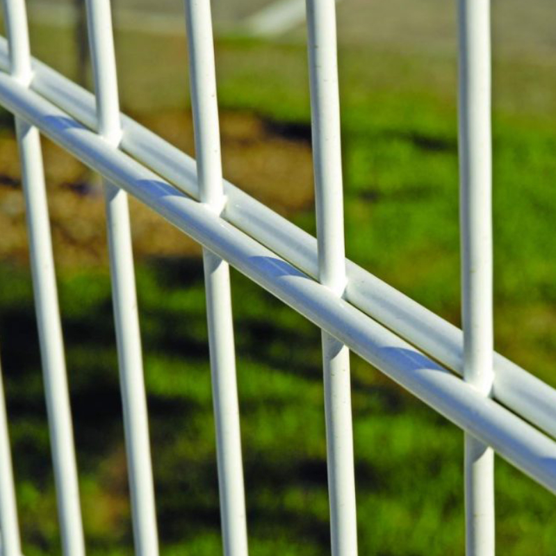 PVC Coated Double Wire Fence 656 868 Galvanized Welded Mesh/ 2D Fence Panels