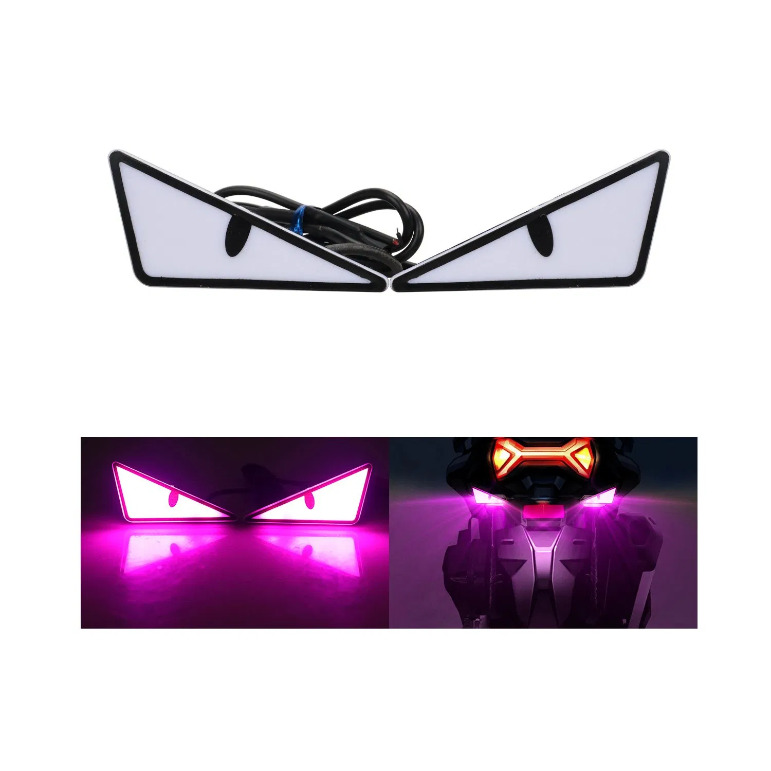 Водонепроницаемая светодиодная лампа для номерного знака мотоцикла 12V