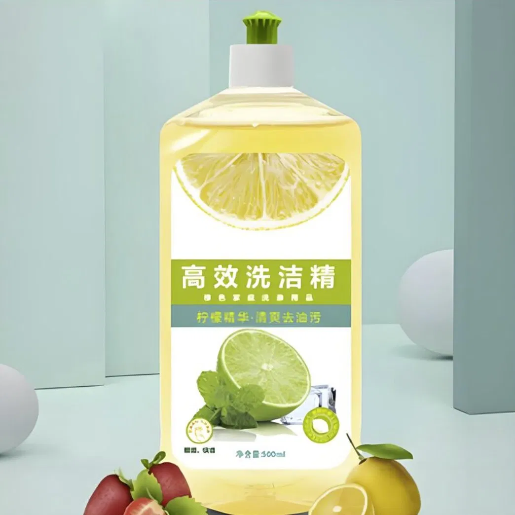 Eco-Friendly Wholesale Lemon Dishwashing Liquid 500ml for All Kitchen Needs