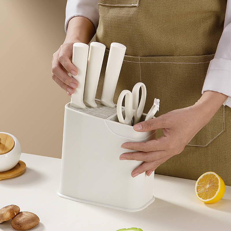 Kitchen Knives Set Household Cutting Knife Combination with Nordic Design