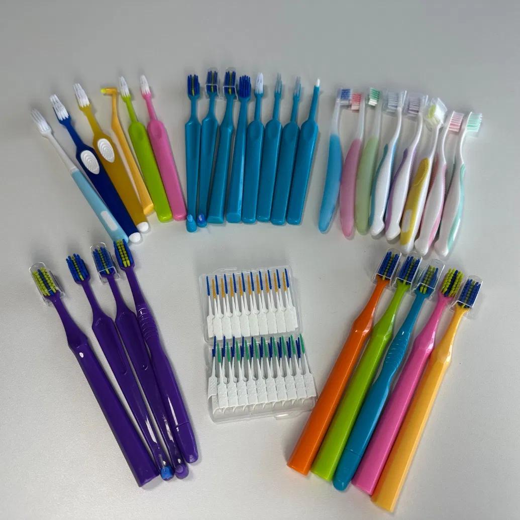 V-Shaped Orthodontic Toothbrush for Braces, Soft Bristles