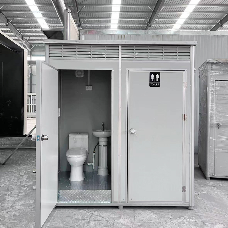 Temporary Prefab Outdoor Public Movable Shower Mobile Bathroom Portable Toilet