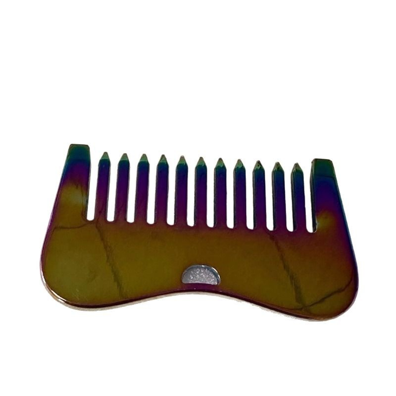 Metal 11-Tooth Comb Head Massager