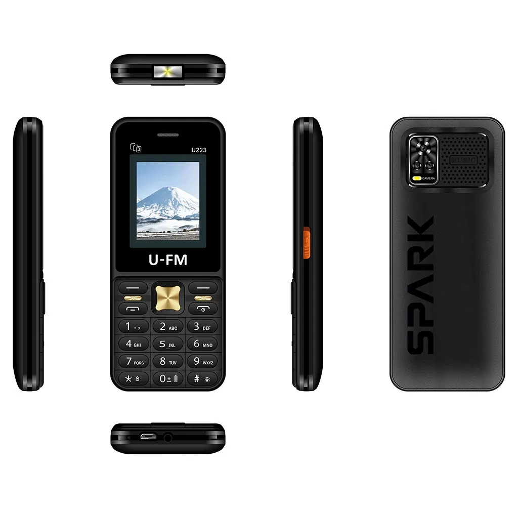 Кнопочный телефон Premium 2G с тройной SIM-картой