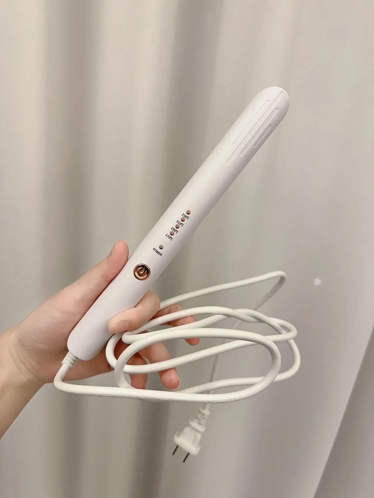 Digital Hair Straightener and Curling Iron with Dual Voltage, Salon-Quality Hair Tool