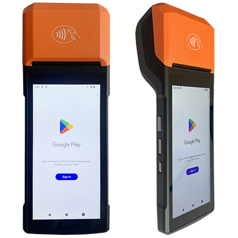 Android 14.0 Mobile Portable Touch Screen Handheld POS with Electronic Cash Register Thermal Printer
