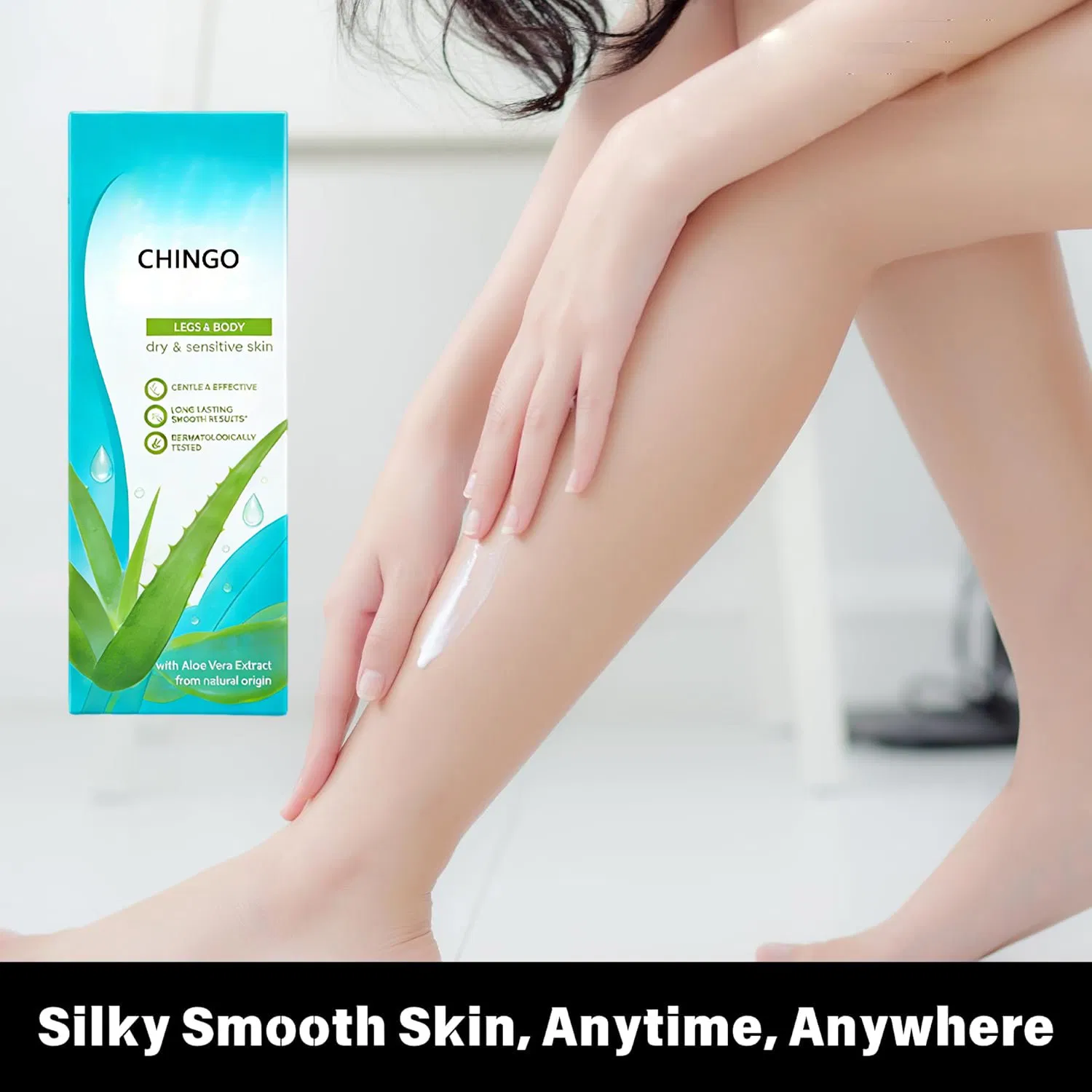 Moisturizing Hair Removal Cream - Leaves Skin Soft and Hair-Free
