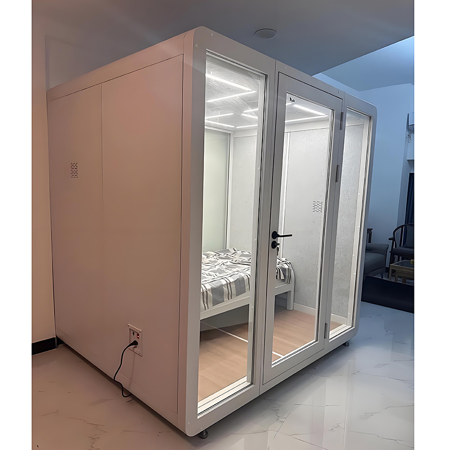 Small Leak Proof Customize Karaoke Acoustic Booth Soundproof Meeting Room with Good Service