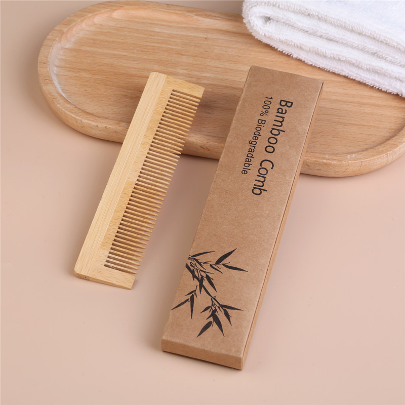 Biodegradable Wheat Straw Plastic Corn Starch Hotel Comb