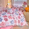 Aesthetic Twin Duvet Cover Ultra Soft Fluffy Blanket Zipper Bedding Sets