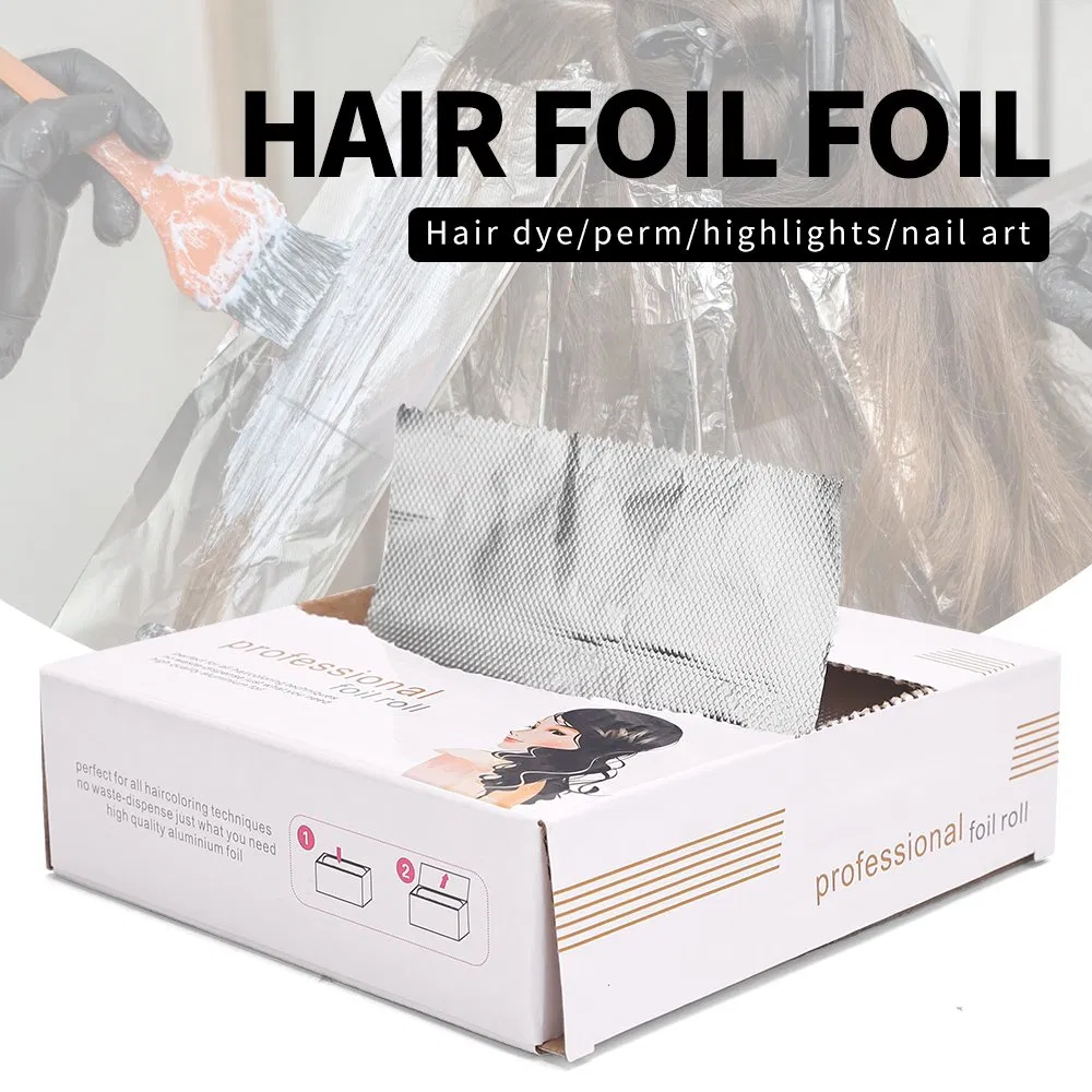 Hair Foil Aluminum Foil Sheets Hair Foils for Highlighting 200 Sheets for Hair Coloring