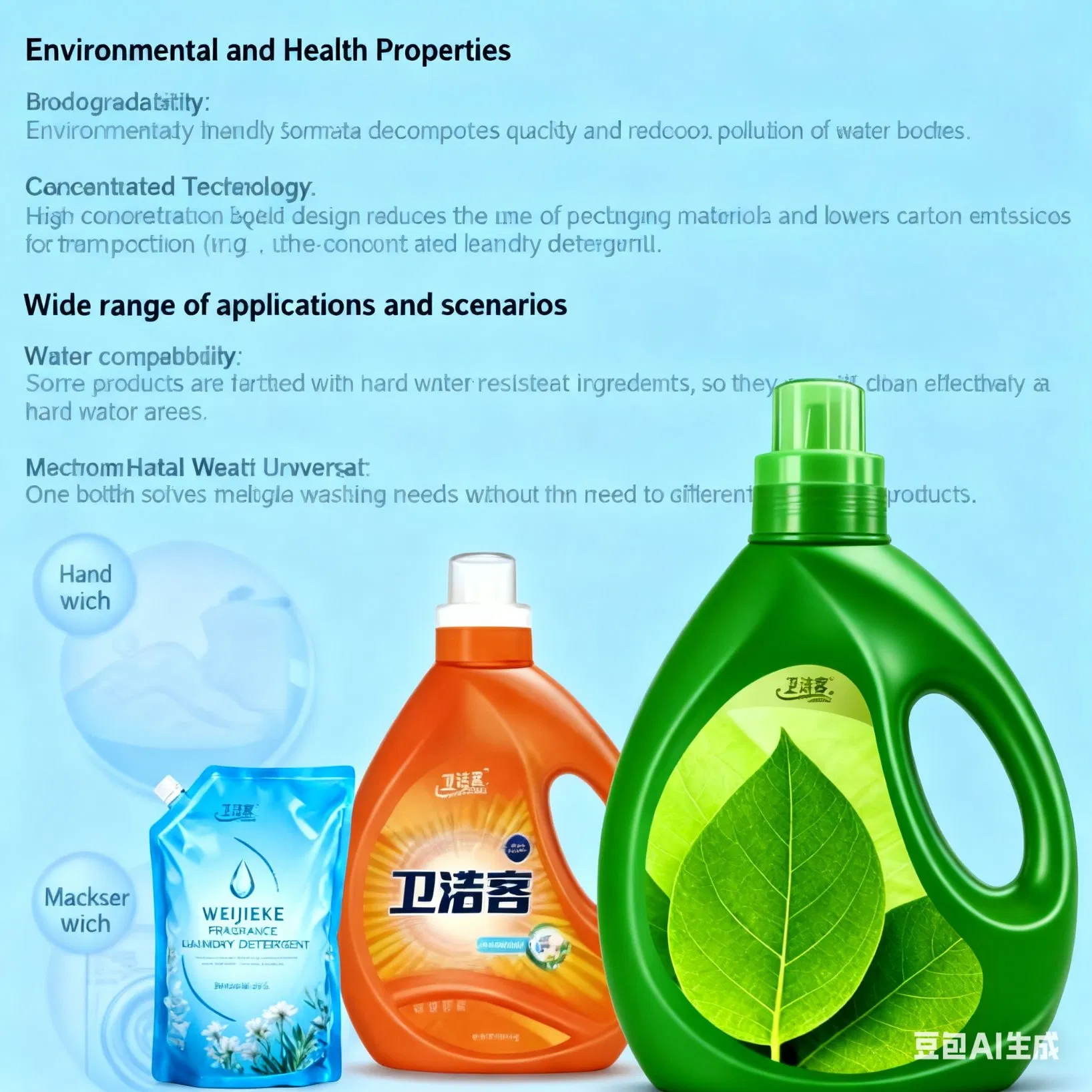 Sustainable Laundry Liquid: Effective Cleaning for International Buyers