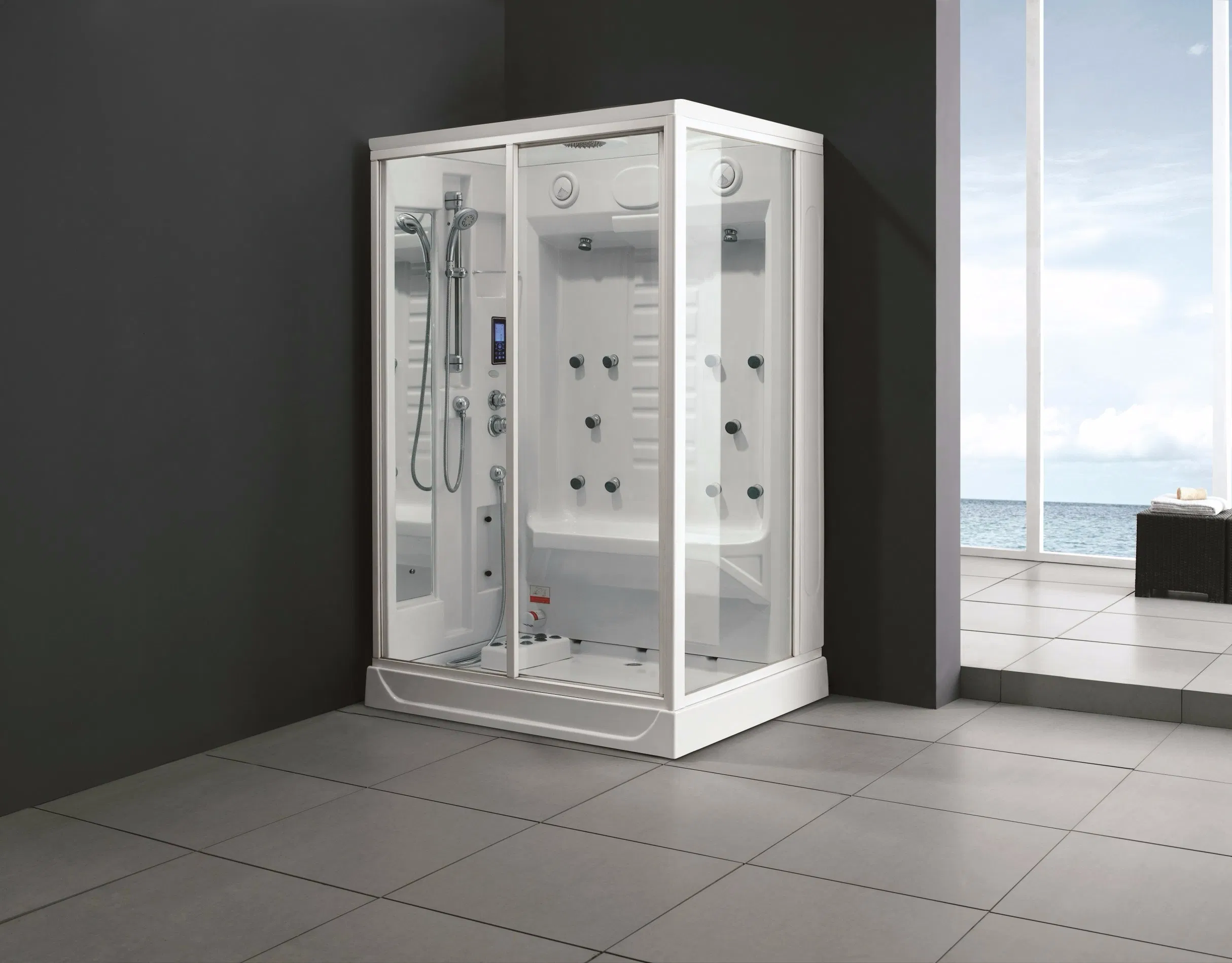 Monalisa Couple Sexy Shower Cabinet Steam Room (M-8231R/L)