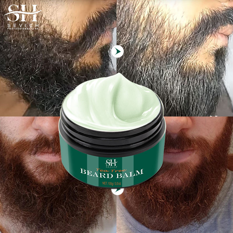 Hot Sale Beard Grooming Balm Private Label Organic Beard Oil Balm for Beard Styling