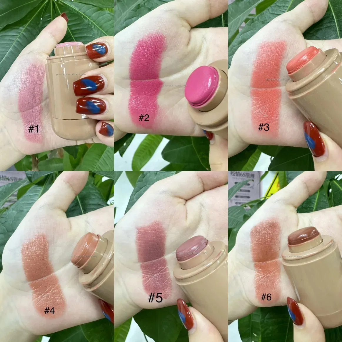Makeup Versatile 2-in-1 Lip Blush Stick with Matte Finish Private Label