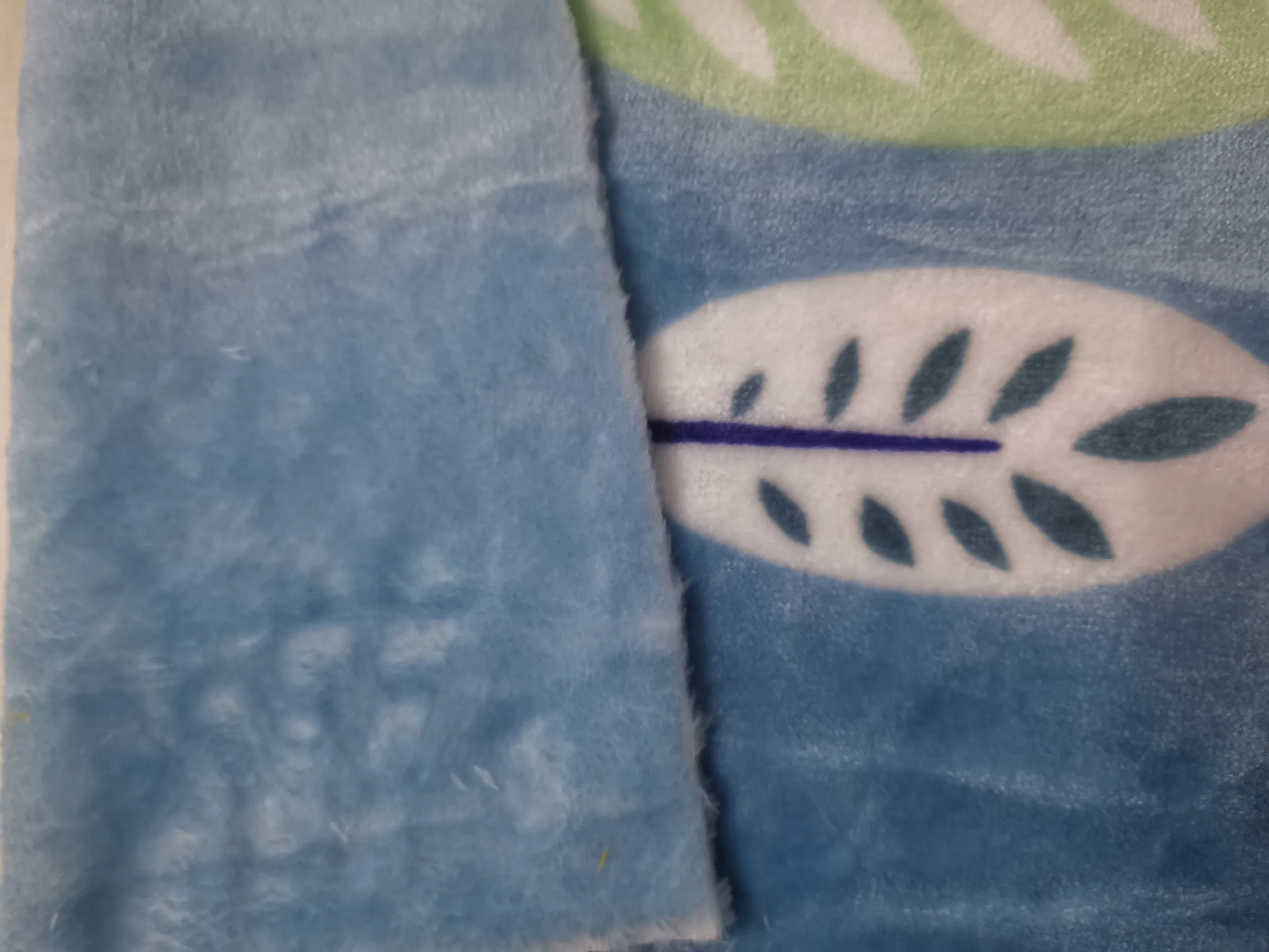 Microfiber Polyester Heavy Weight Two Side Printing Winter Blanket Flannel Fleece Fabric