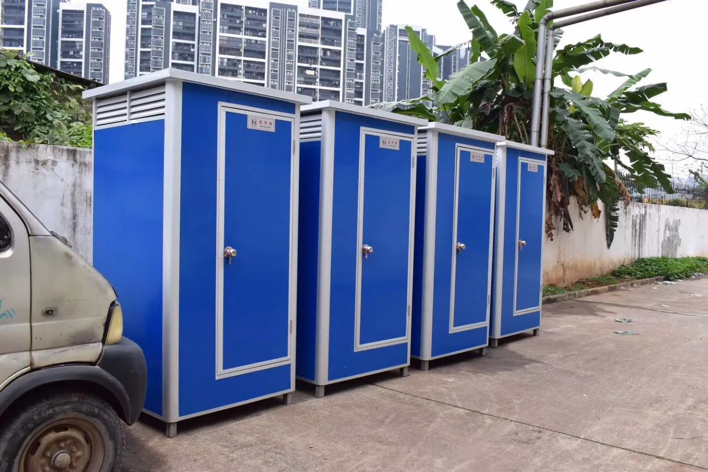 New Designed Light Steel Mobile Toilet