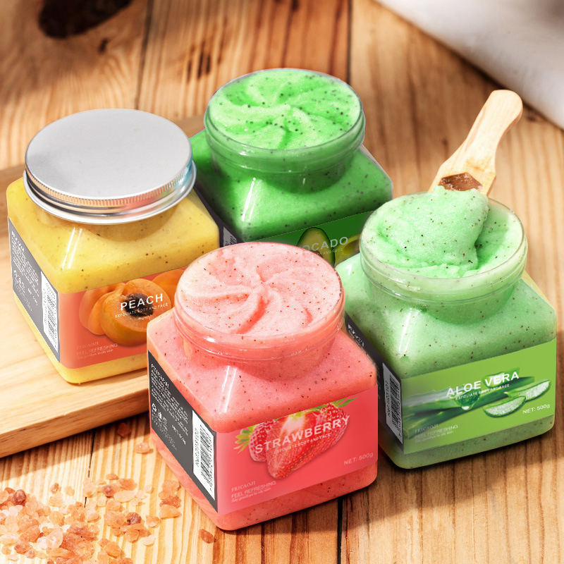 Pure Natural Body whitening gently exfoliating smoother Exfoliante sugar Body Scrub