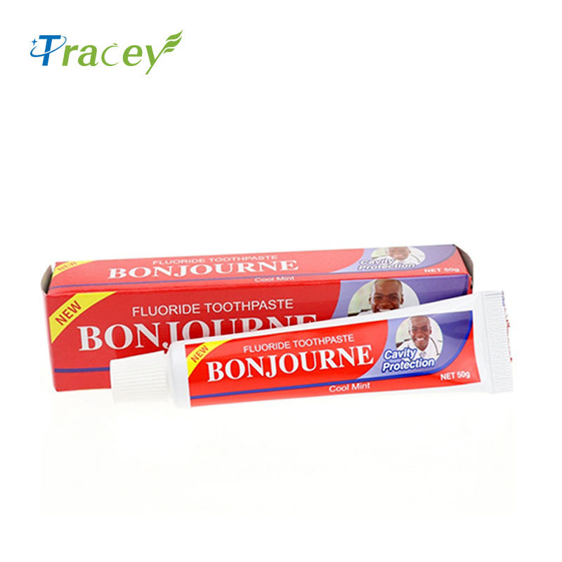 Bonjourney Fluorine Whitening Toothpaste with Cavity Protection Enhances Tooth Coolness Peppermint Flavor Refreshing Breath