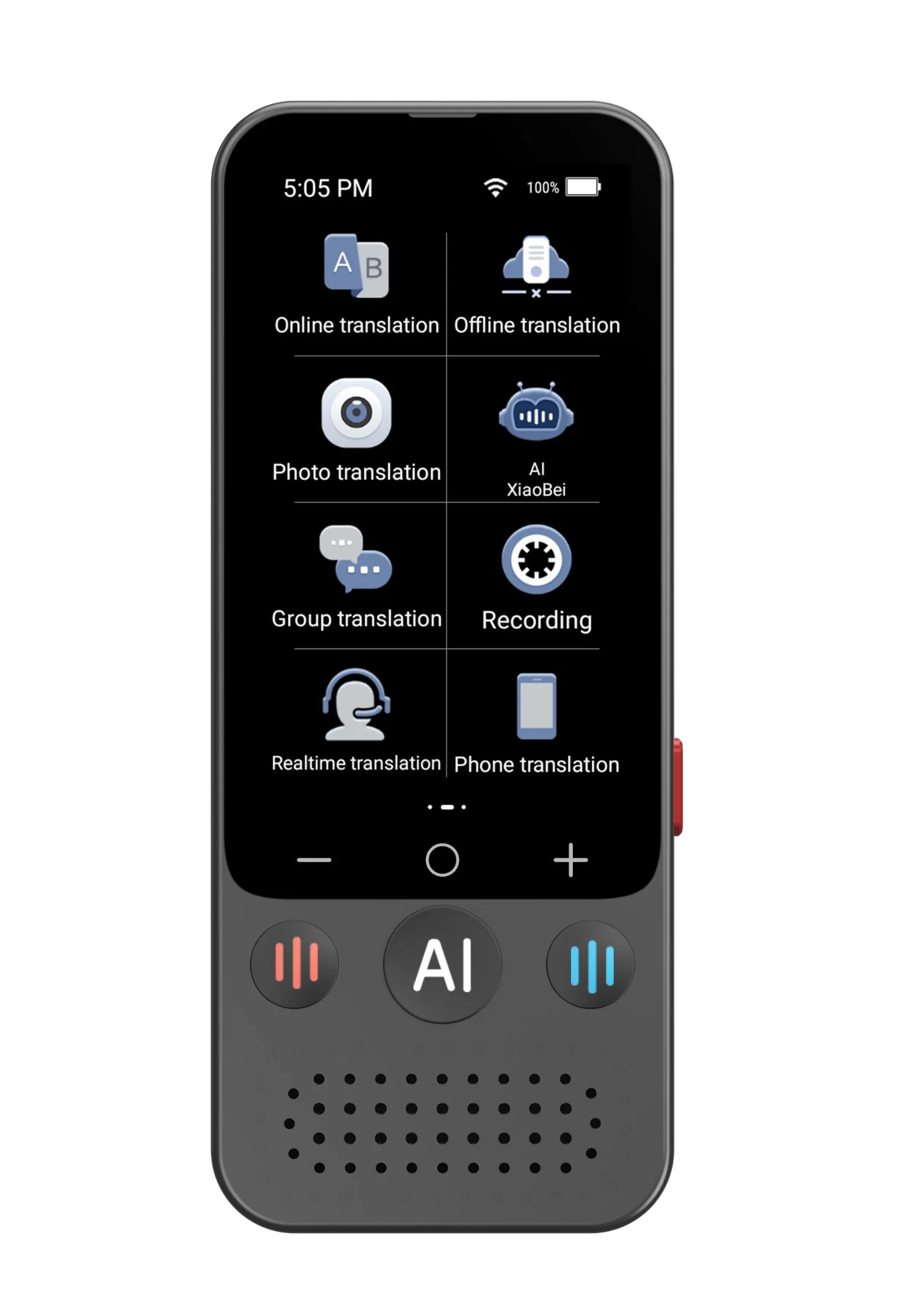 Language Voice Translator Device Real Time 2-Way Translations Supporting 136 Languages for Travelling Learning Shopping