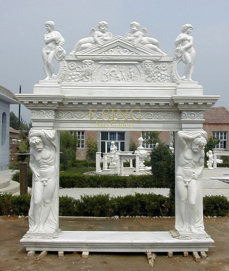 High Quality Marble Fireplace Double Fireplace for Home Decoration Double Fireplaces