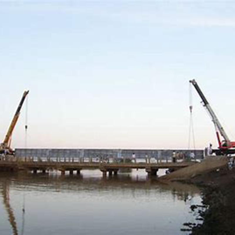 Custom Metal Heavy Steel Fabrication Engine High Torsional Concrete Box Girder Bridge