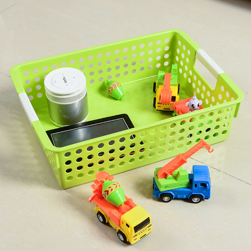 Rattan Basket Desktop Small Basket Sundries Classification Storage Basket Plastic Storage Basket