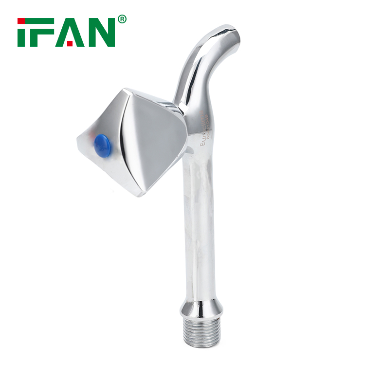 Смеситель Ifan 1/2'' с пластиковым сердечником и треугольной ручкой