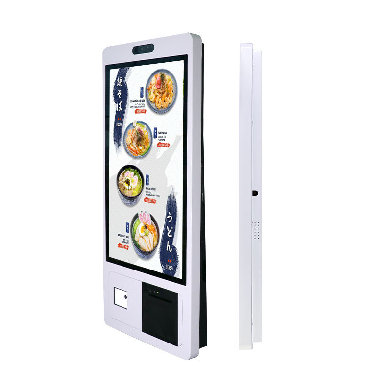 Mall Fast Food Menu Self Service Ordering Payment Kiosk for Restaurant