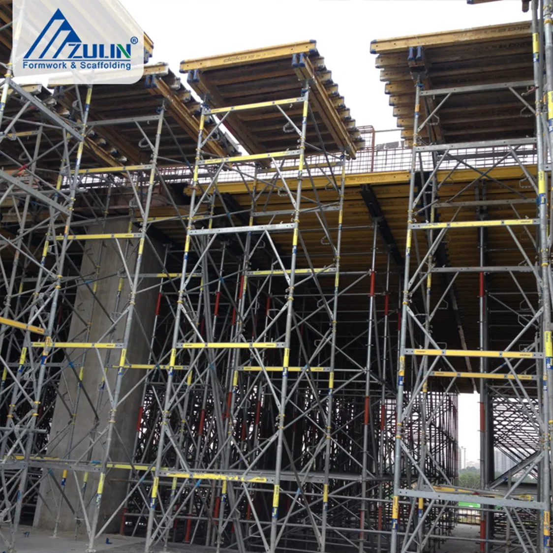 Hot Sale Building Scaffold Type Scaffolding Zulin Construction Slab Concrete Floor Pouring