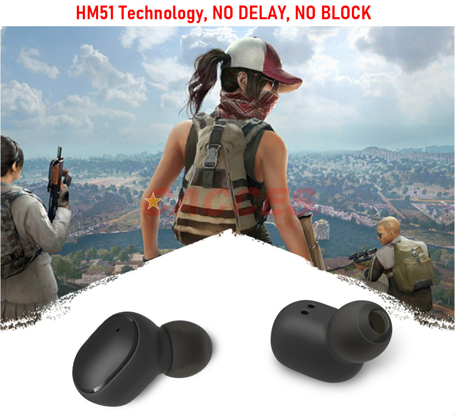 Беспроводные наушники Bluetooth 5.3 с футляром, 40ч работы