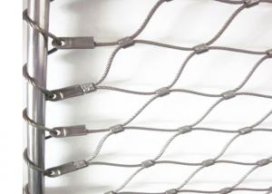 Stainless Steel Wire Rope Mesh Diamond Hole