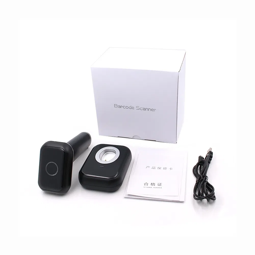 Long-Distance Scanning Bwhs-26 Wireless Laser Barcode Scanner for Supply Chain Management
