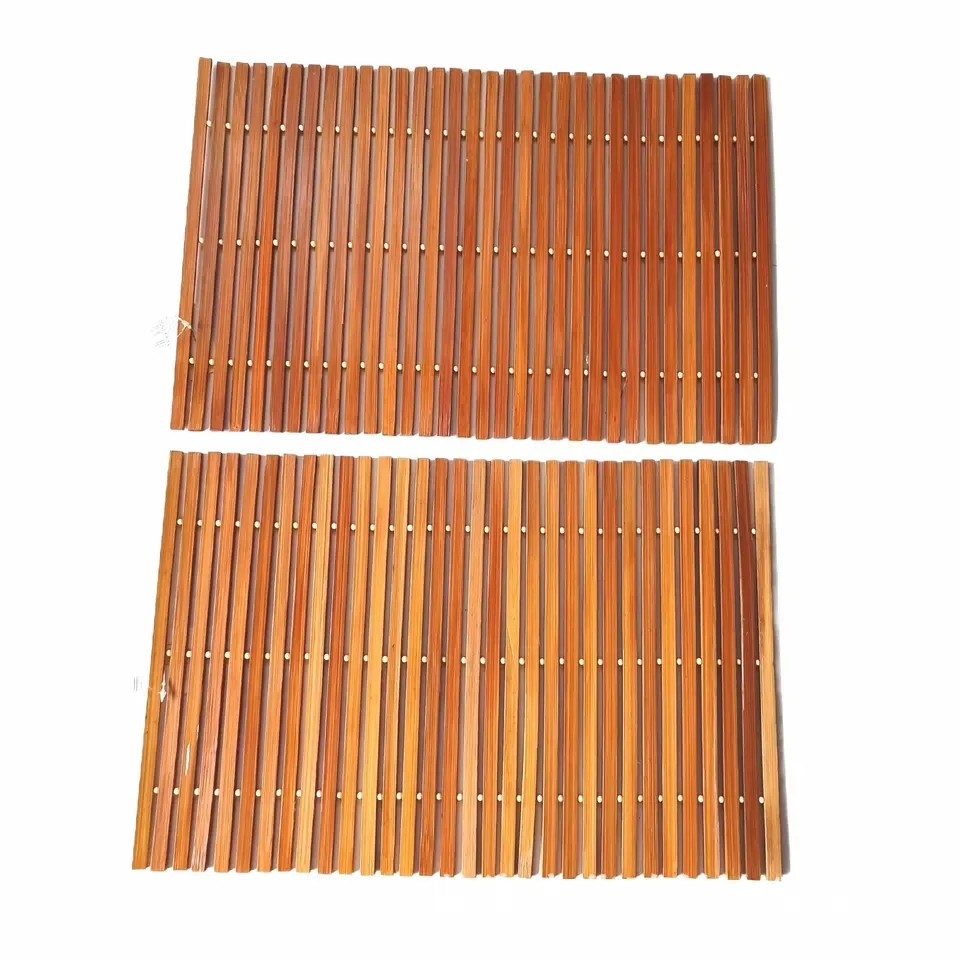 Бамбуковый коврик для ванной Non-Slip, влагозащитный