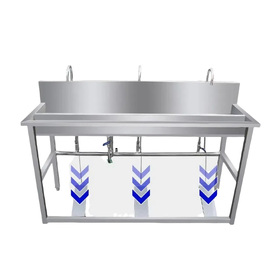 Ergonomic Medical Water Pool Design for Knee Push Kitchen Sink