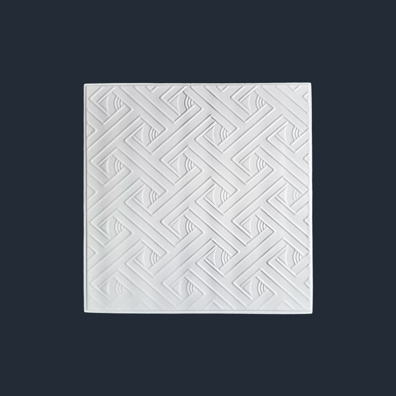 Decorative Foam Ceiling Tiles Lightweight 2X2 Suspended Design for Stylish Interiors