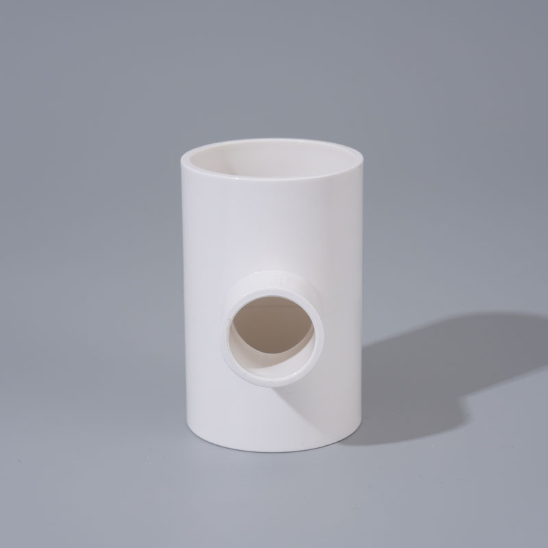 PVC Branch Reducing Tee for Multi-Line Water Pipe Configuration UPVC Tee PVC Pipe Fittings