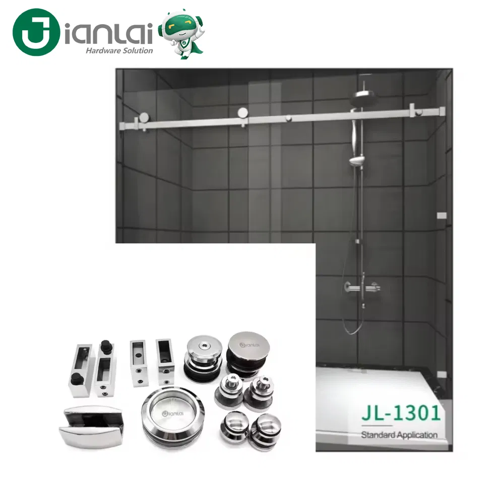 Stainless Steel Shower Glass Door Hardware Shower Cabin