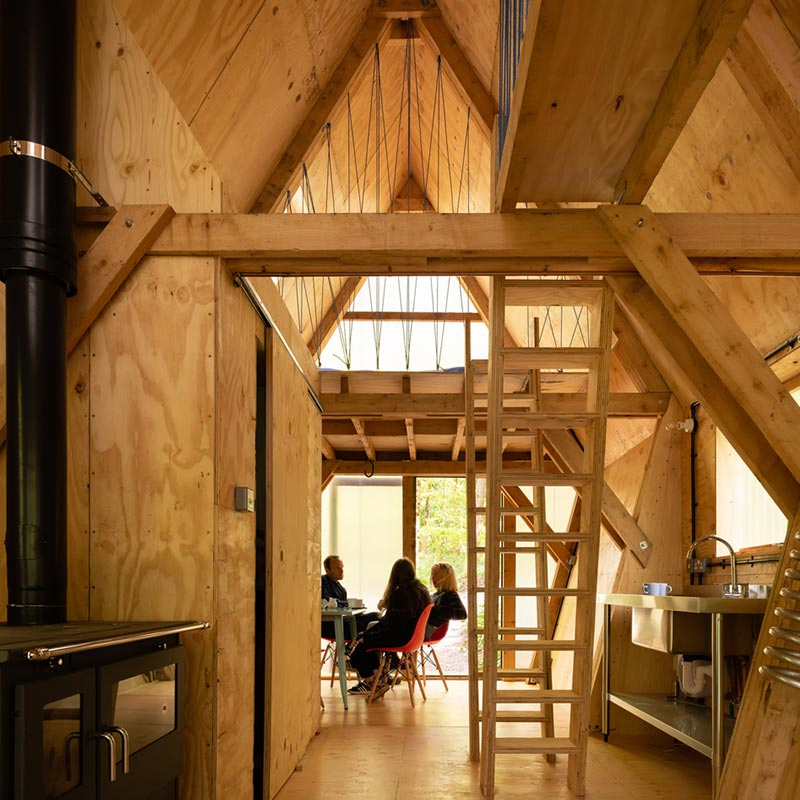 Modular Prefabricated House Light Steel Frame Invisible Cabin Hotel Tiny Home