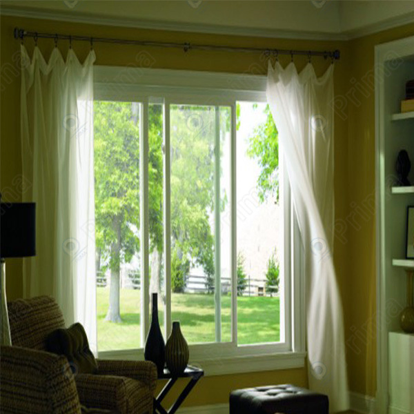 Powder Coated Aluminum Sliding Insulated Large Glass Double Glazed Tempered Glass Window