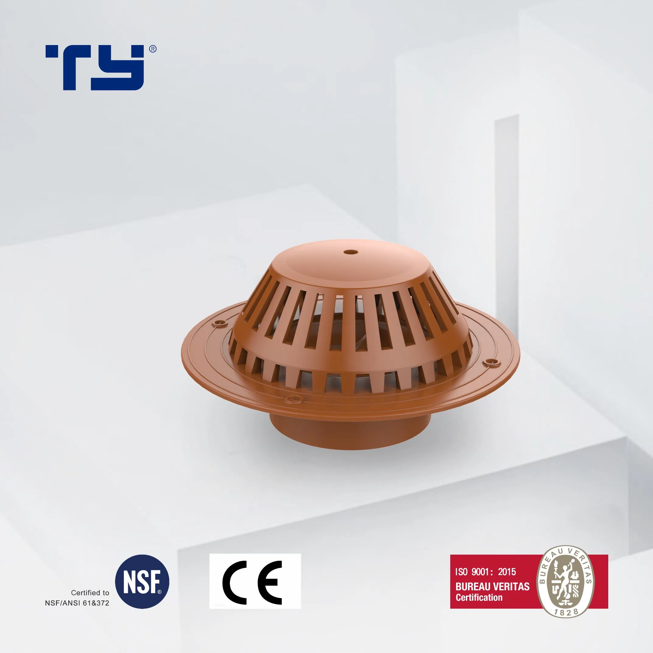 Floor Trap with Outlet of PVC-U Plastic Drainage Waste Pipe Tube Fittings Reduced Double Y Branch Elbow Tee Plug