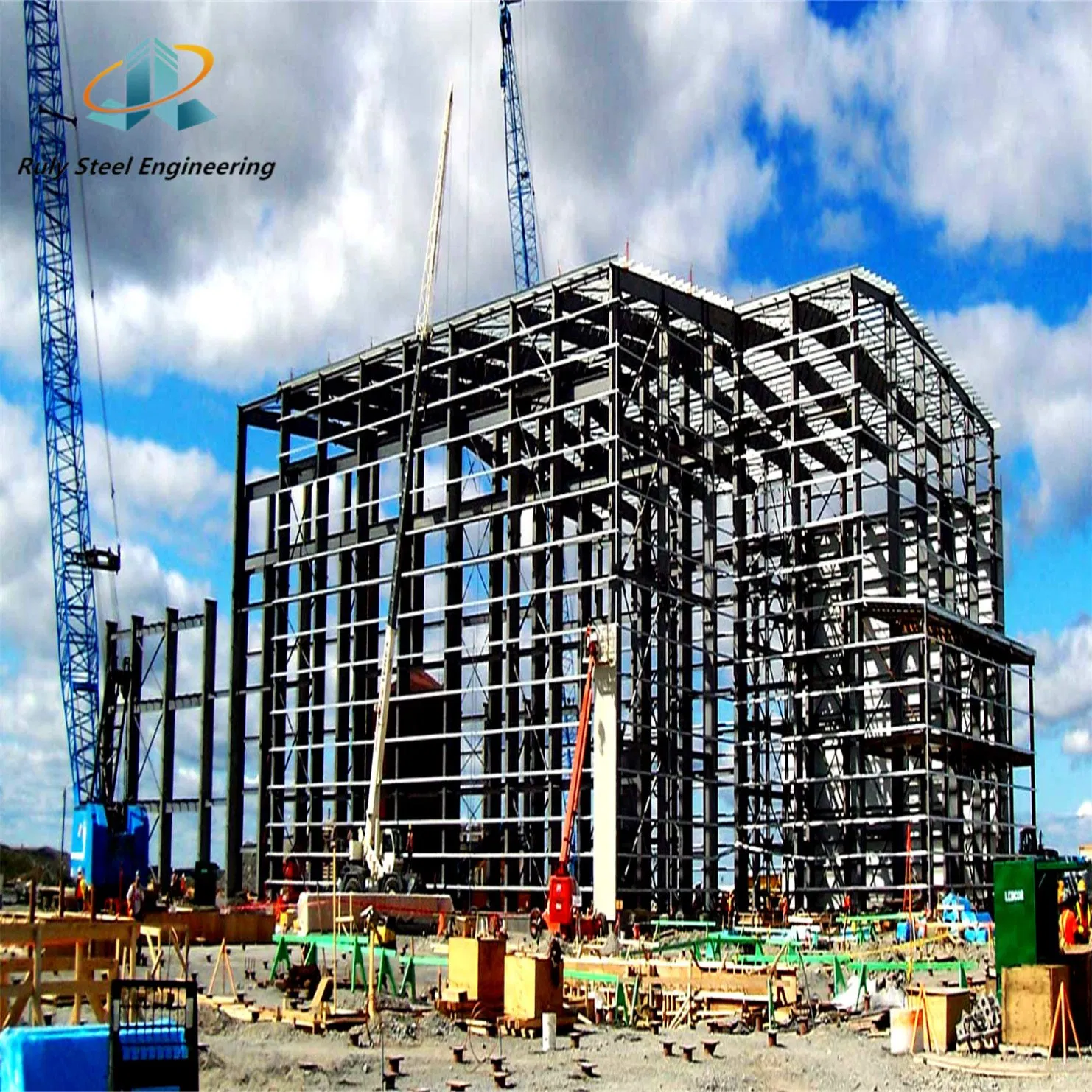 Steel Seismic Connector Prefab Industry Building Construction Materials Warehouse