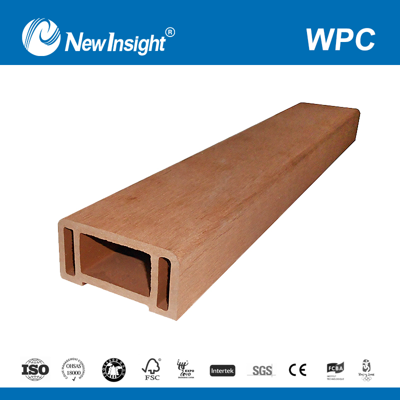 Easy Installation Anti-Corrosion Waterproof WPC Railing Moisture-Proof Factory Price Maintenance Free WPC Wood Plastic Composite Handrai